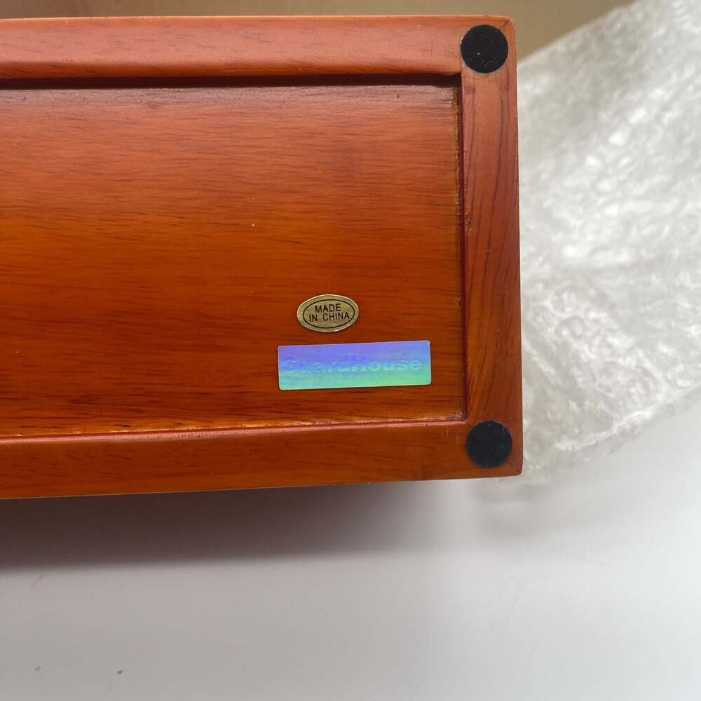 Guardhouse Mahogany Wood Coin‎ Slab Box - Fits 20 PCGS/NGC Slabs - Picture 5 of 5